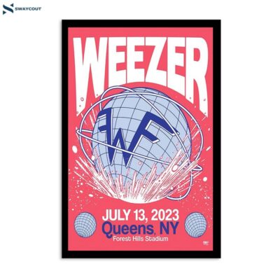 Ween Jul 13 2023 Forest Hills Stadium Queens Ny Poster