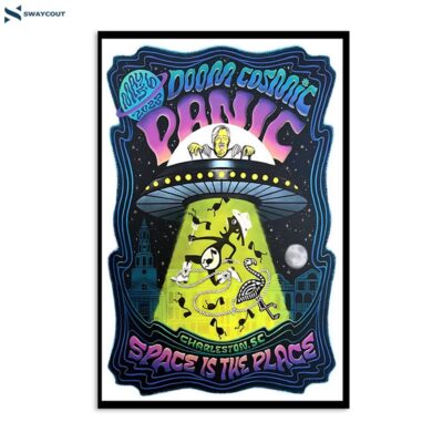 Widespread Panic Charleston May 5 & 6 2023 Credit One Stadium Poster