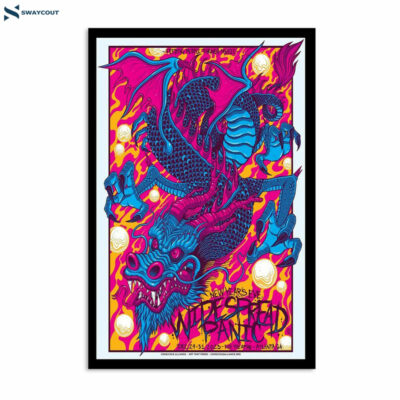 Widespread Panic Dec 29-31 2023 Fox Theatre Atlanta Ga Poster