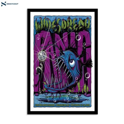 Widespread Panic Sept 15 & 16 2023 Live Oak Bank Pavilion Wilmington Nc Poster