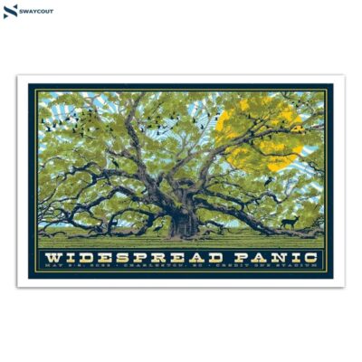 Widespread Panic Tour 2023 Charleston Sc Poster