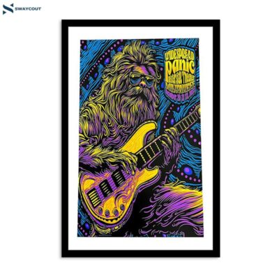 Widespread Panic Tour 2023 Milwaukee Wi Poster