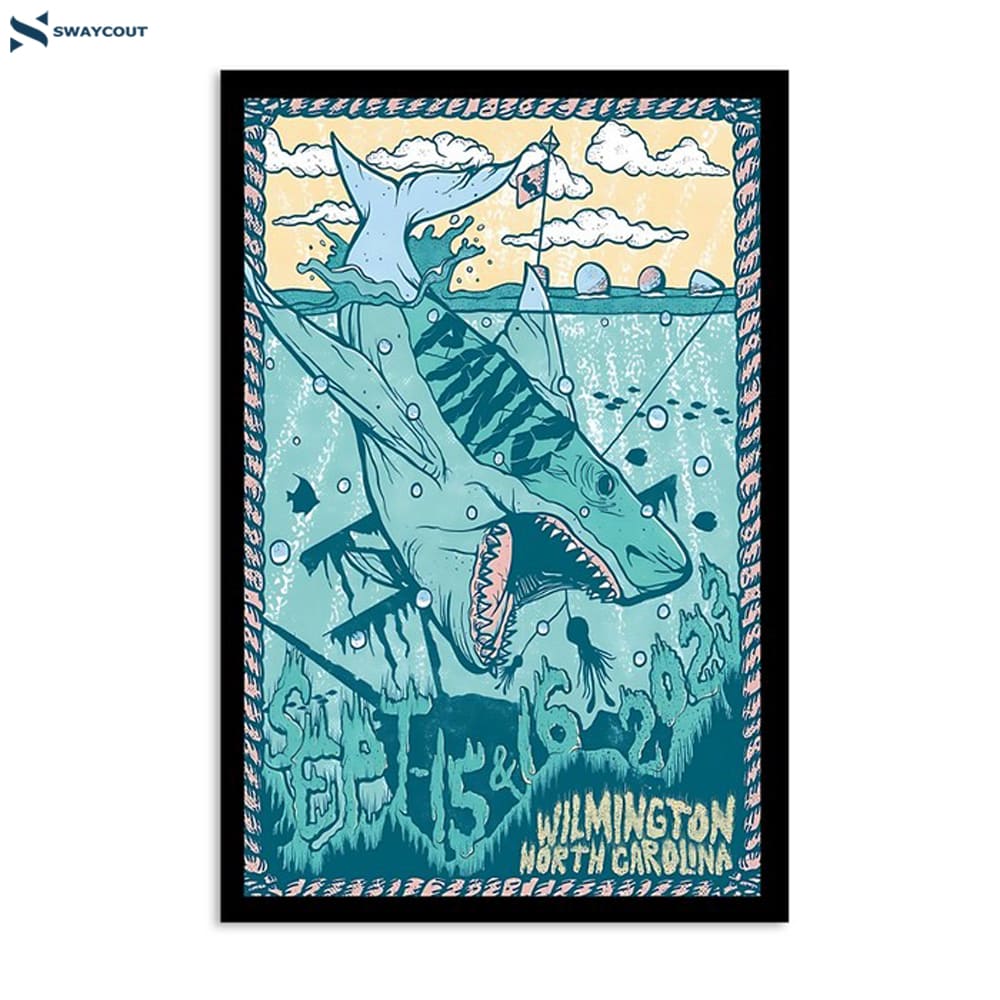 Widespread Panic Wilmington Nc Sep 15 & 16 2023 Poster