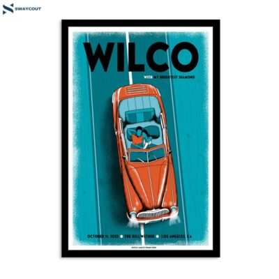 Wilco Fall 2023 Los Angeles Ca Poster