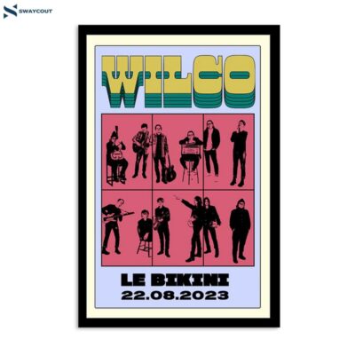 Wilco Le Bikini 8-22-2023 Poster