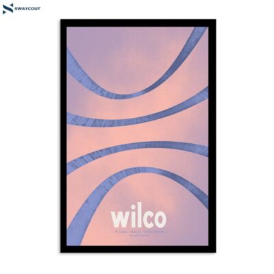 Wilco October 26 2023 Stifel Theatre St. Louis Mo Poster