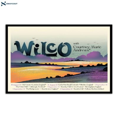 Wilco Uk With Cma Poster