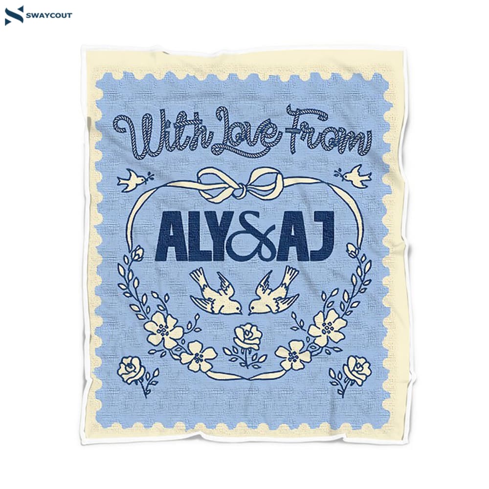 Aly & Aj With Love From Holiday 2023 Blanket