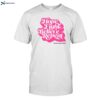 American Cancer Society Hope Fight Believe Repeat Script Shirt