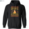 Merry Crustmas And Pizza On Earth Sweatshirt 1