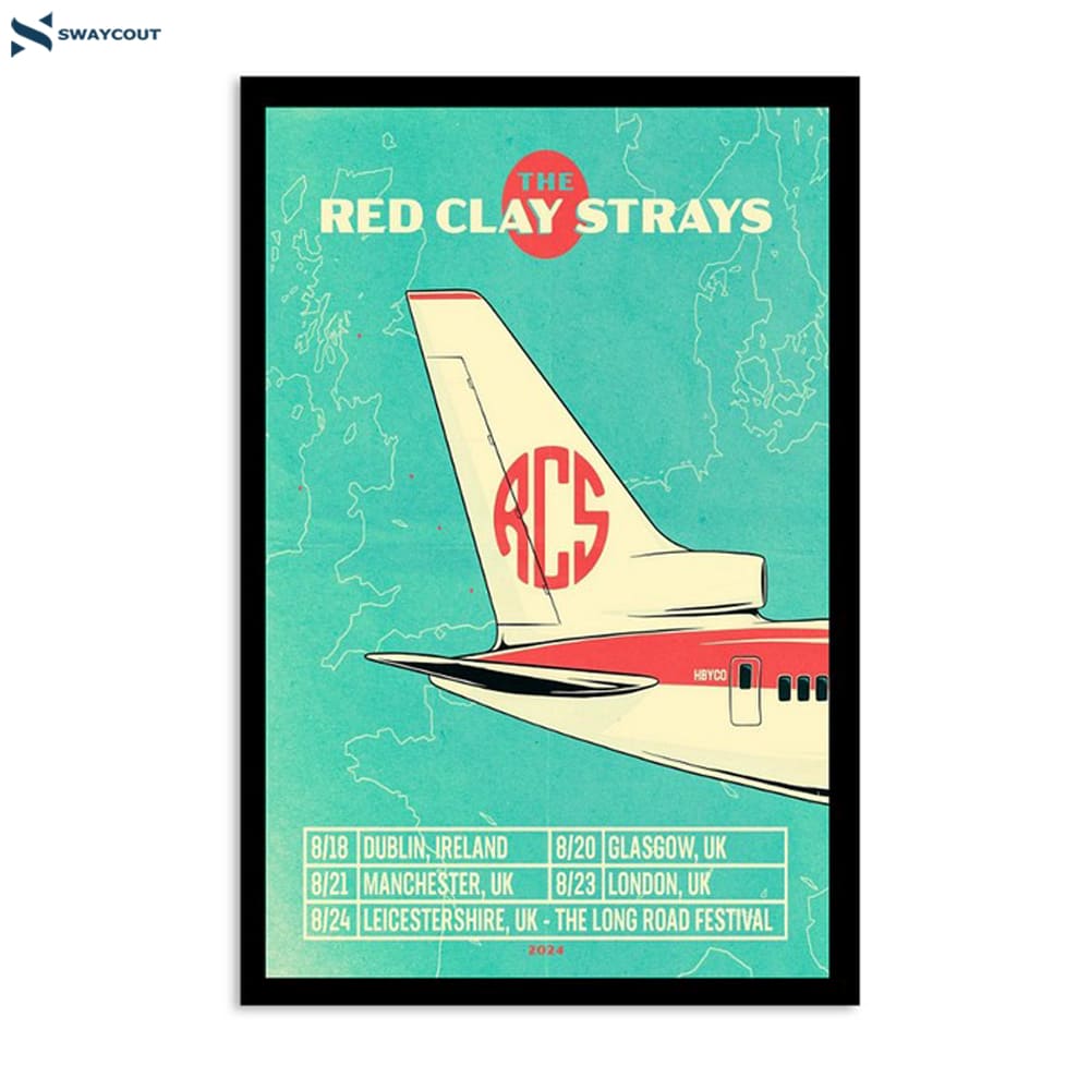 Red Clay Strays August Events 2024 Poster