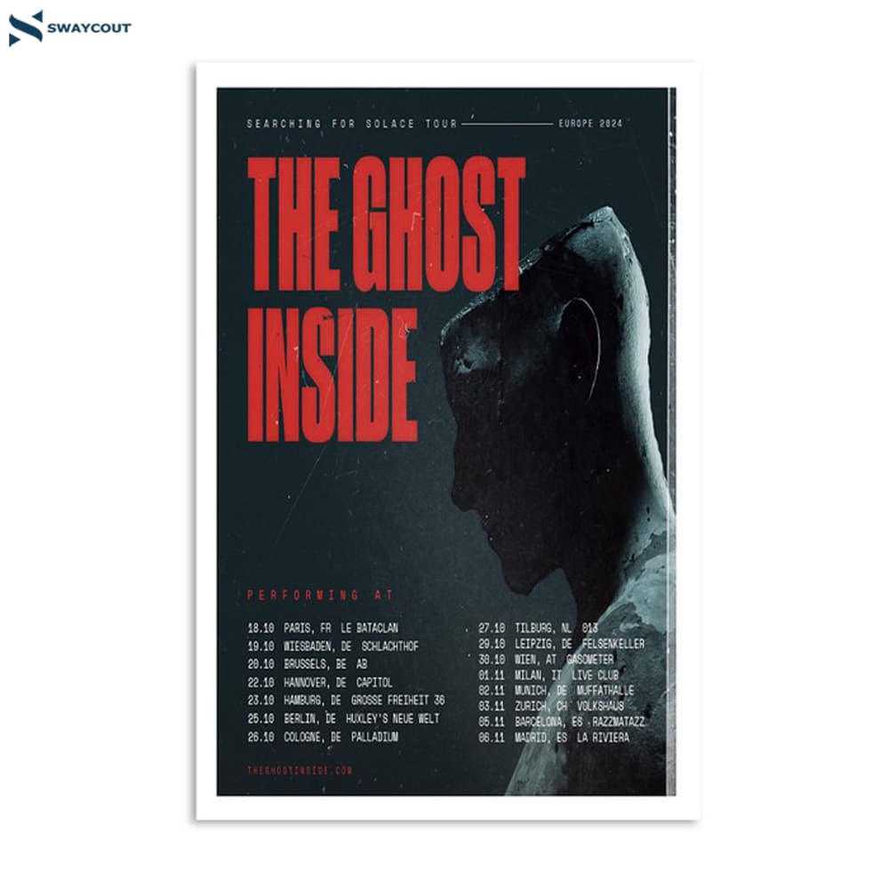 The Ghost Inside October & November 2024 Poster