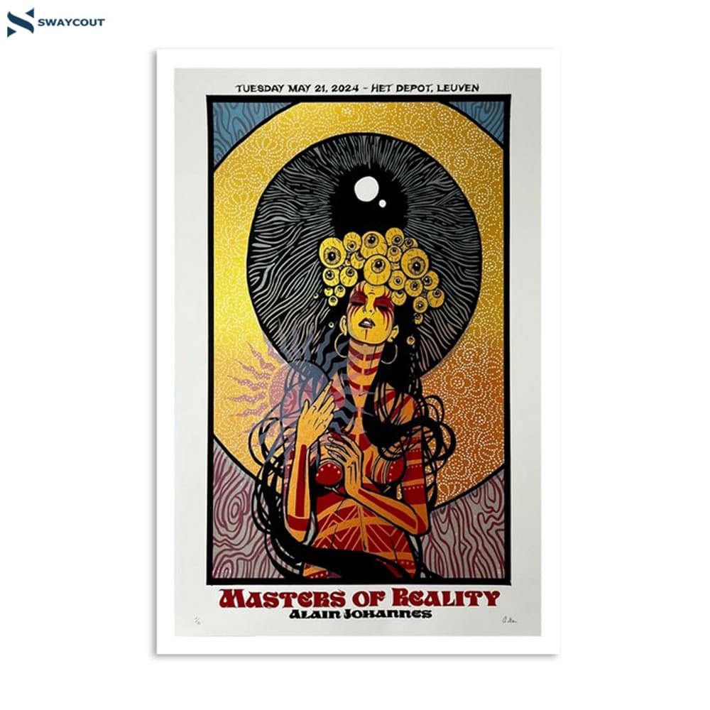 Alain Johannes And Masters Of Reality Leuven Be Het Depot May 21 2024 Poster .jpeg