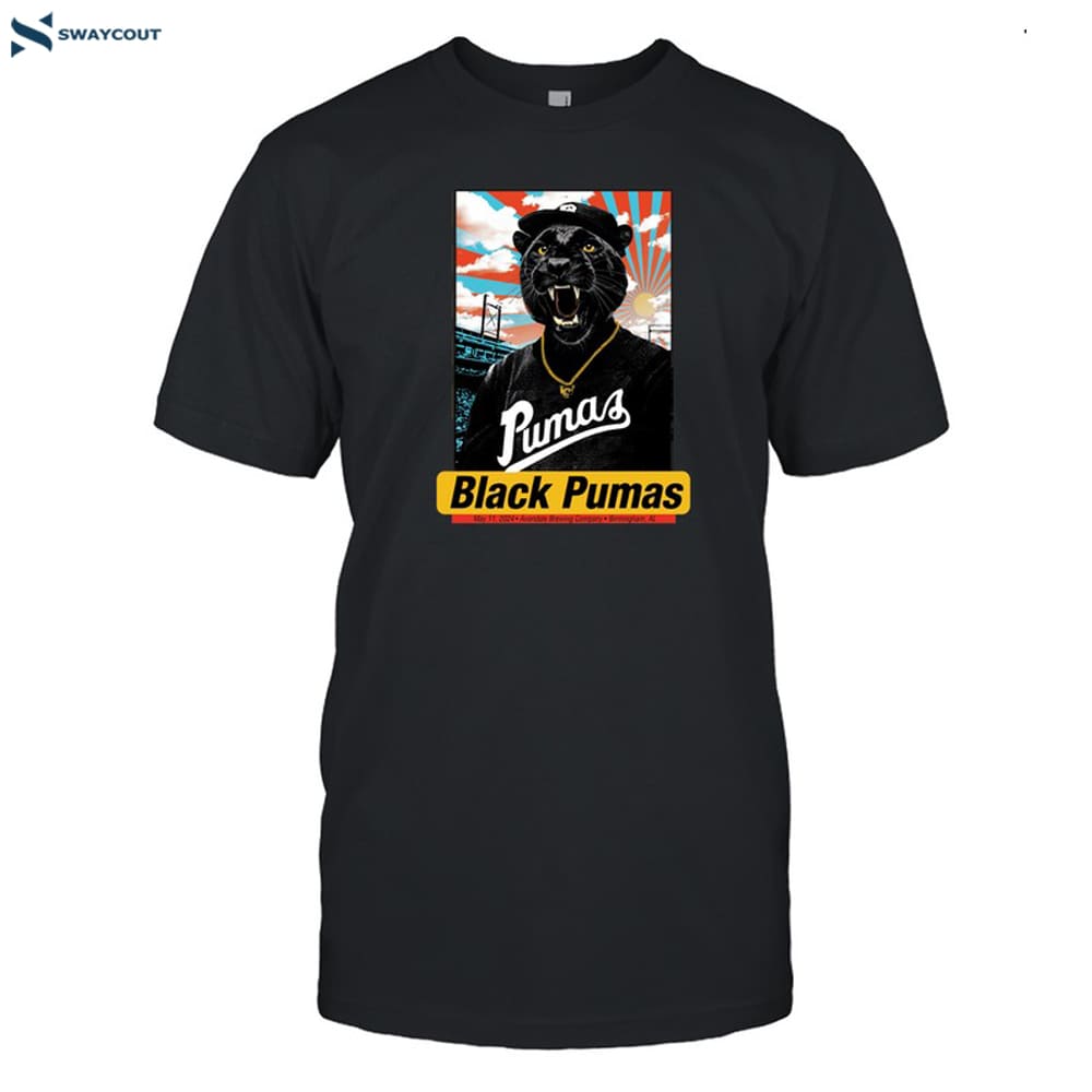 Black Pumas Tour In Birmingham Al On May 11 2024 Shirt