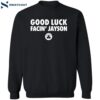 Boston Celtic Good Luck Facin’ Jayson Shirt2