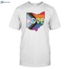 Cleco Ohio Love Progress Pride Shirt