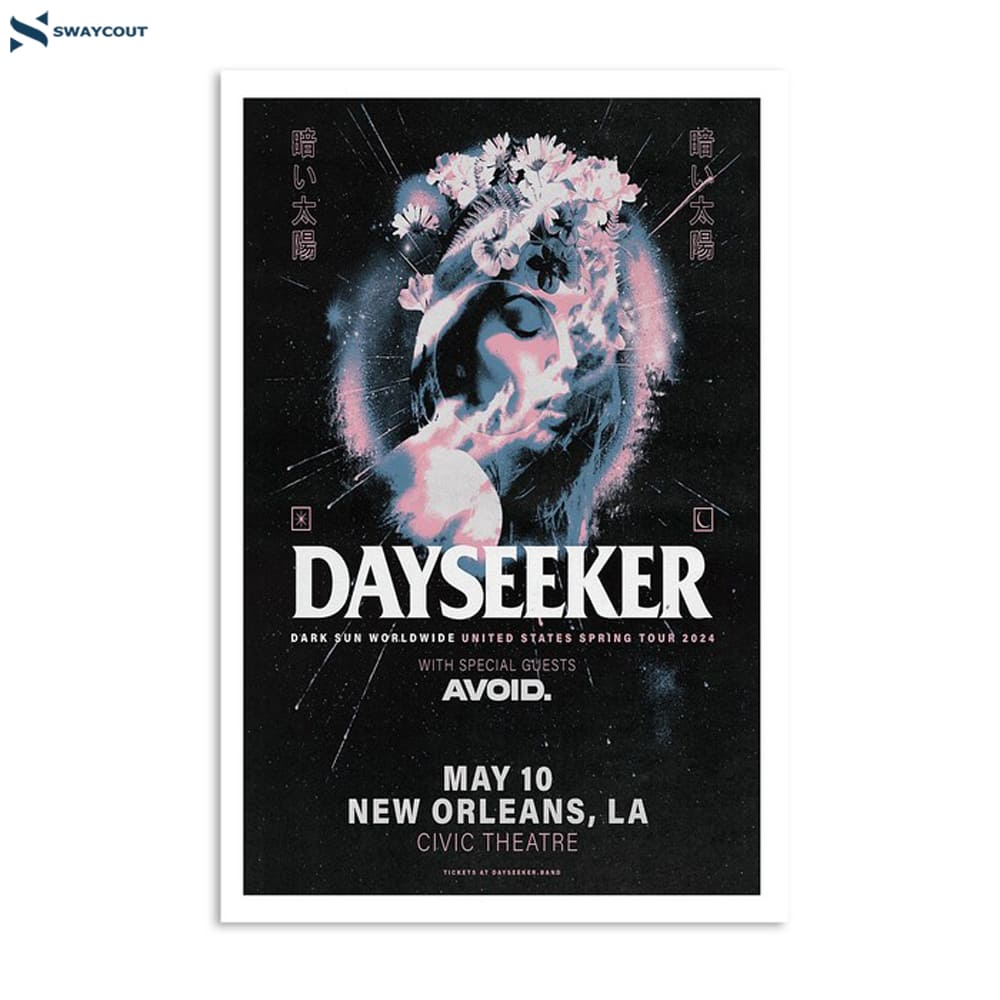 Dayseeker Tour 2024 New Orleans La Poster