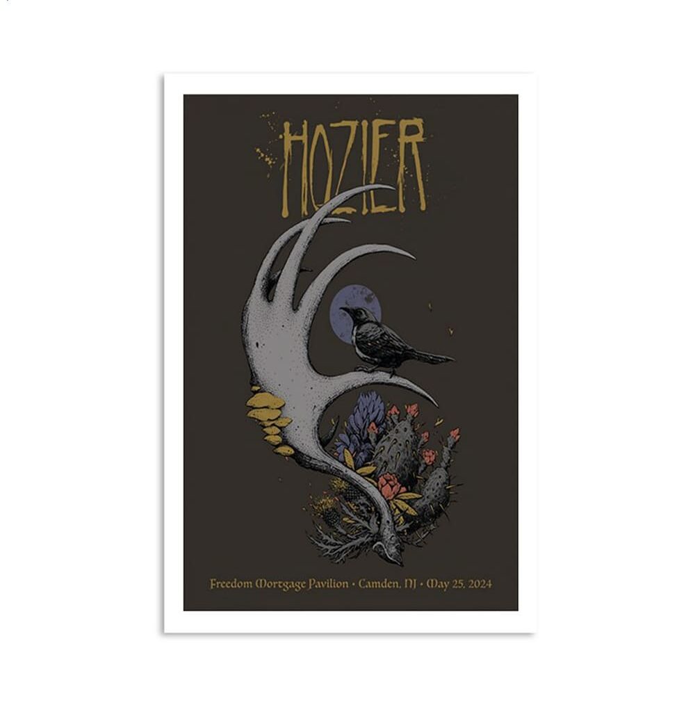 Hozier 5-25-2024 Camden Ni Poster