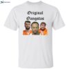 Scottie Scheffler Tiger Woods John Daly Original Gangstas Mugshot Shirt