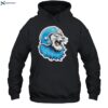 Strong Detroit Lion Wearing Helmet Shirt 1