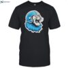 Strong Detroit Lion Wearing Helmet Shirt