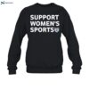 Support Women_s Sports Black Shirt 1