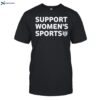 Support Women_s Sports Black Shirt