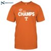 Vols Baseball Conference Tournament Champions Locker Room Shirt