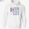 Vote Brain Worm 2024 Shirt 2