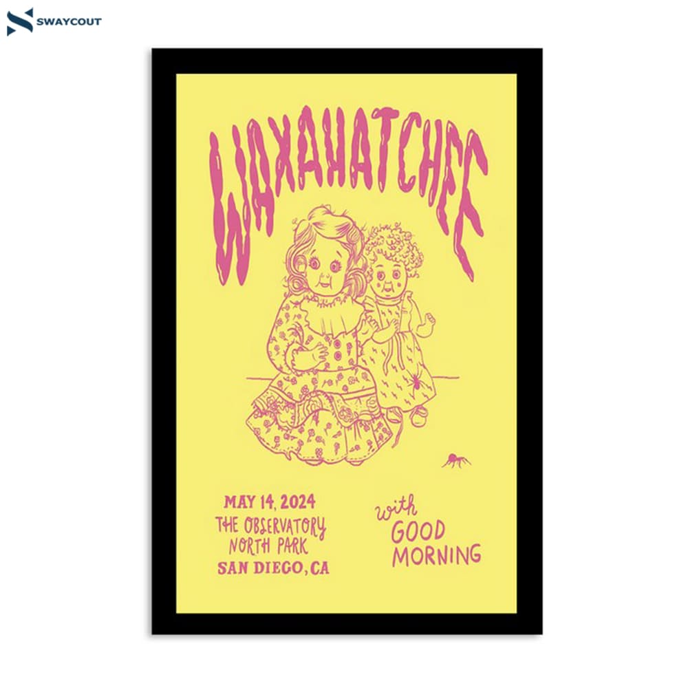 Waxahatchee The Observatory North Park In San Diego Ca May 14 2024 Poster