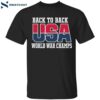 Back To Back Usa World War Champs Shirt