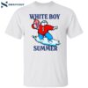 Bear White Boy Summer Shirt