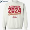 Birmingham Stallions 2024 Ufl Champions Shirt 1