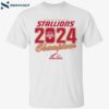 Birmingham Stallions 2024 Ufl Champions Shirt