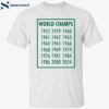 Boston Celtics 18 Time World Champions Shirt