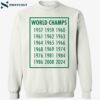 Boston Celtics 18 Time World Champions Shirt 2