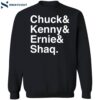 Chuck & Kenny & Ernie And Shaq Shirt 1