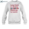 Long Covid Is Chronic Masking Is Iconic Shirt 1