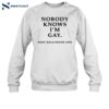 Nobody Knows I'm Gay West Hollywood 1990 Shirt 1