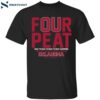 Oklahoma Softball Back To Back 2024 Ncca Four-peat Shirt