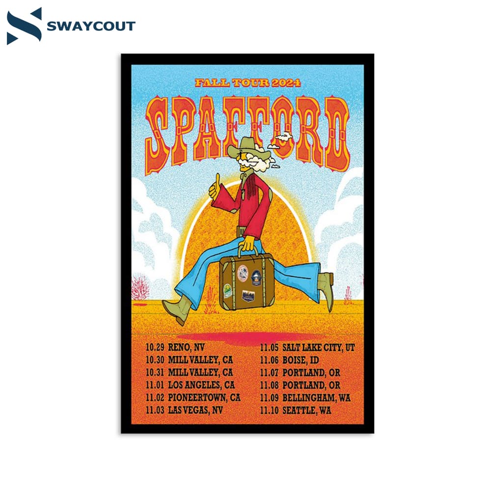 Spafford Fall Tour 2024 Poster