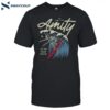 The Amity Affliction Surfing Skeleton Black Shirt