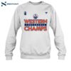 Western Conference Champions Locker Room Edmonton Oilers 2024 Stanley Cup Playoffs Shirt 1