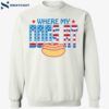 Where My Dogs At Usa 4 Of July Shirt 1