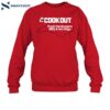 Cook Out Fresh Hamburgers Bbq & Hot Dogs Shirt 1