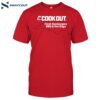 Cook Out Fresh Hamburgers Bbq & Hot Dogs Shirt