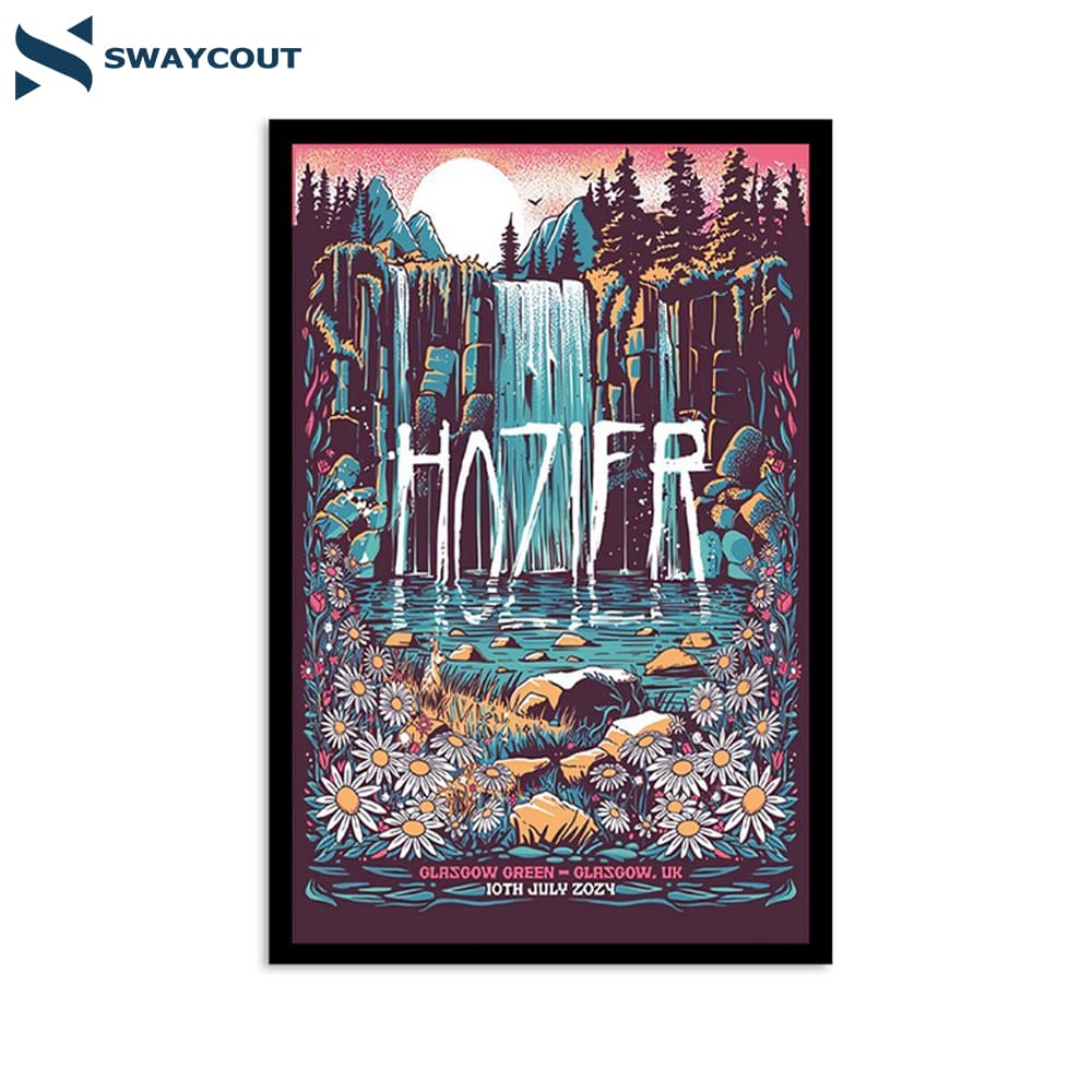 Hozier Glasgow Uk Tour July 10 2024 Poster