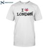 Lewis Hamilton Plus Soldier I Heart London Shirt