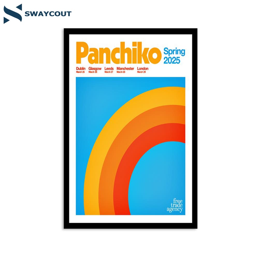 Panchiko Spring 2025 Tour Poster