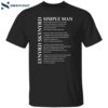 Simple Man Lynyrd Skynyrd Shirt